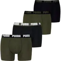 Puma Herren Boxer Shorts, 4er Pack - Basic Boxer ECOM, Cotton Stretch, Everyday