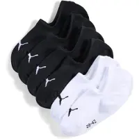 Puma Unisex Füßlinge, 6er Pack - Footie Highcut, ECOM, einfarbig, Logo