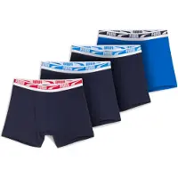 Puma Herren Boxershorts, 4er Pack - Everyday Multi Logo ECOM, Cotton Stretch