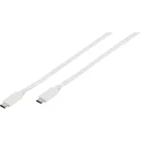 Vivanco USB 3.1 Type C Anschlusskabel mit E Marker Chip, 1m (45293)