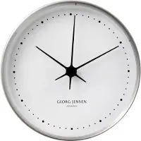Georg Jensen Henning Koppel Uhr, Stahl & Weiß, Edelstahl/ABS, 10 cm (3587584)