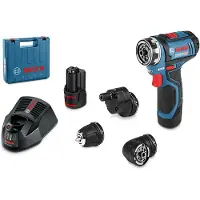 Bosch Akku-Bohrschrauber GSR 12V-15 FC, 2 x Akku GBA 12V 2.0Ah