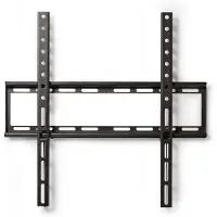 Nedis Feste TV-Wandhalterung - 23 - 55 " - maximal unterstützes Bildschirmgewicht: 35 kg - Minimaler Wandabstand: 23 mm - Stahl - Schwarz