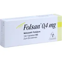 TEOFARMA Folsan 0,4 mg Tabletten 100 St