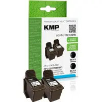 KMP Tinte npatronen 2er Pack H29D Schwarz