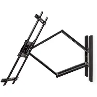 Nedis Vollbewegliche-TV-Wandhalterung - 50 - 100 " - maximal unterstützes Bildschirmgewicht: 70 kg - kippbar - drehbar - Minimaler Wandabstand: 70 mm - Maximaler Wandabstand: 800 mm - 3 Drehpunkt(e)
