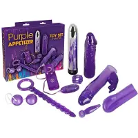 You2Toys - Purple Appetizer - Vibro-Set (9-teilig)