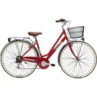 Adriatica Cityfahrrad 28 Zoll NEW PANAREA Lady, rot