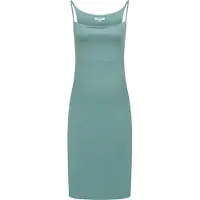 Ragwear Sommerkleid "Sommerkleid Saturia", Damen, Gr. M, N-Gr, blau (aqua), Obermaterial: 48% Viskose CV. 47% Polyester PES. 5% Elasthan EL., Kleider Sommerkleid