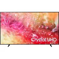 Samsung 50" Crystal UHD 4K DU7179 Tizen OS Smart TV (2024), 127 cm (50"), 3840 x 2160 Pixel, Kristall, Smart-TV, WLAN, Schwarz