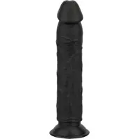Easytoys Dildo Collection - realitätsnaher Dildo - 17,5 cm (schwarz)