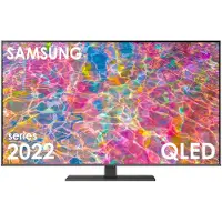 Samsung GQ55Q80B, 139,7 cm (55"), 3840 x 2160 Pixel, QLED, Smart-TV, WLAN, Schwarz, Silber