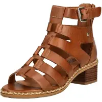 Pikolinos BLANES Damen Sandalette - Riemchen Sandalen braun Freizeit NEU