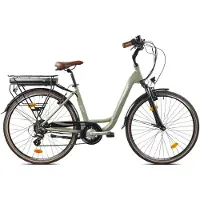 LLobe City E-Bike 28" County, grün, 36V/13Ah