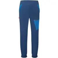 TROLLKIDS Kinder Steinkjer Mosquito Outdoorhose - 140 - alpine blue/dark indigo