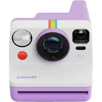 Polaroid Now Gen 3 Sofortbildkamera Lila Bundle Mit Farbfilm Für 8 Fotos