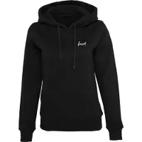 Forvert bequemer Heavy Hoodie Napa Schwarz