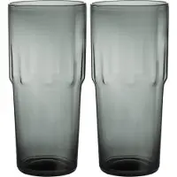Iittala - Solare Trinkglas, 0,39 l, stahlgrau (2er-Set)