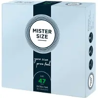Mister Size dünnes Kondom - 47mm (36 Stk)