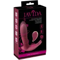 Javida - Hands-Free Stoßvibrator mit Klitorisvibrator 1 St Vibrator