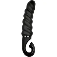 G-Vibe Gvibe G-jack 2 - Wiederaufladbarer, wasserdichter Silikonvibrator (schwarz)