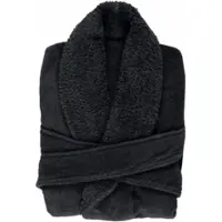 Abyss & Habidecor Bademantel Comfy Black-M
