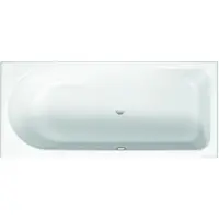 Bette Rechteck-Badewanne Ocean 8855, 170x75x45 cm FE re Überlauf vorne weiß 1 Griffbohrung, 8855-000 8855-0001GR