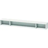 Duravit L-Cube Regalelement horizontal, 3 Fächer, 140x1000x120mm, LC120108585, Farbe: Weiß Hochglanz Lack