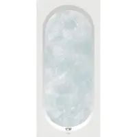 Villeroy & Boch Oberon Special Combipool Active (AP), rechteckige Whirlpools mit Whirlpool-Badewanne, 1700x700 mm, weiß Alpin, Höhe 475 mm, Einbauhöhe 585-635 mm