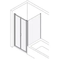 Koralle Falttür myDay FT2 80 765-805x2000mm