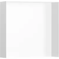Hansgrohe Wandnische XTRASTORIS Minimalistic m offenem Rahmen 300x300x100mm mattweiß 300 x 300 x 100 mm mattweiß