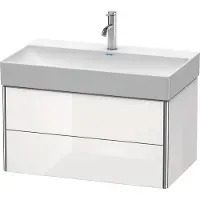 Duravit Waschtischunterbau XSQUARE 397x784x460mm taupe matt