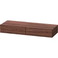 Duravit Schubkastenablage DURASTYLE 440x1200x150mm nussbaum dunkel