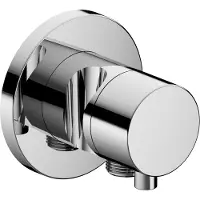 Keuco 3-Wege Ab-/Umstellventil IXMO DN 15, UP, runde Rosette mit Griff IXMO Comfort verchromt