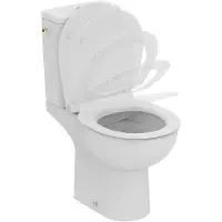 Ideal standard Eurovit Stand-Tiefspül-WC-Paket W843301 36,5x62x79cm, ohne Spülrand, weiß
