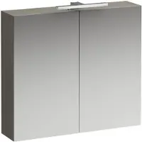 Laufen Base Spiegelschrank 800 mm, 2 Türen, LED- Licht Element