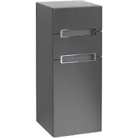 Villeroy & Boch V&B Seitenschrank SUBWAY 2.0 354x857x370mm Abdpl si-gr bl ma Lacquer