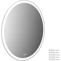 Emco 109090009000400 LED-Lichtspiegel MI 310+