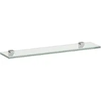 Laufen Frame 25 Glasablage H4475819000001 550x120mm, mit zwei Wandbefestigungen