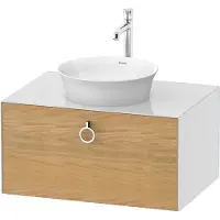 Duravit WT49800H5850010 WTU wh. White Tulip,1 AZ,mit Griff