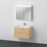 Duravit XB0076030300000 Möbel-WT mit WTU und Spiegelschrank X
