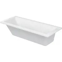 Duravit Einbauwanne D-CODE Rechteck, Mittelablauf, weiss 170 x 70 x 42 cm