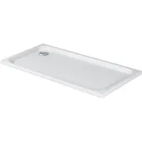 Duravit D-Code Duschwanne, 1500x750mm, Rechteckig, Einbauversion, 720099000000000, Farbe: Weiß