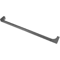 Keuco Badetuchhalter EDITION 11 600mm sw-chr gebü