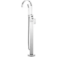 Steinberg Serie 135 Wannenarmatur, freistehend, schwenkbarer Auslauf, Ausladung 254 mm, 1351162