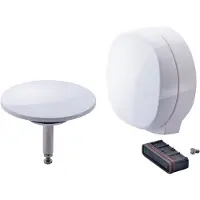 Duravit Ausstattungsset für Wanneneinlauf weiss glänzend