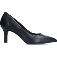 No Stress Klassische schwarze Lederpumps | Größe 37