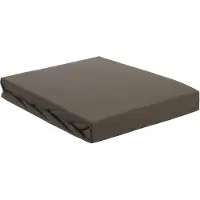 Beddinghouse Topper Spannbettlaken Warm Grau (Stretch Jersey)-160 x 200/220 cm