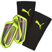 Puma Ultra Flex Sleeve Schienbeinschoner Gelb F02 || Größe S