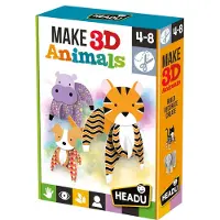 Russell Zestaw kreatywny HEADU Montessori - Stwrz zwierzta 3D